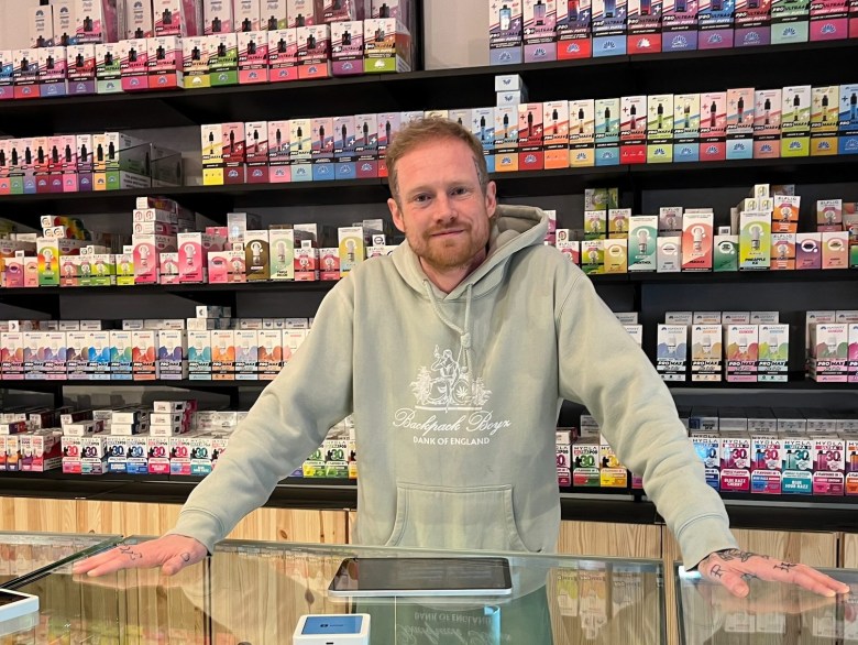 The director of VaporizerHut Limited, Ross Barker