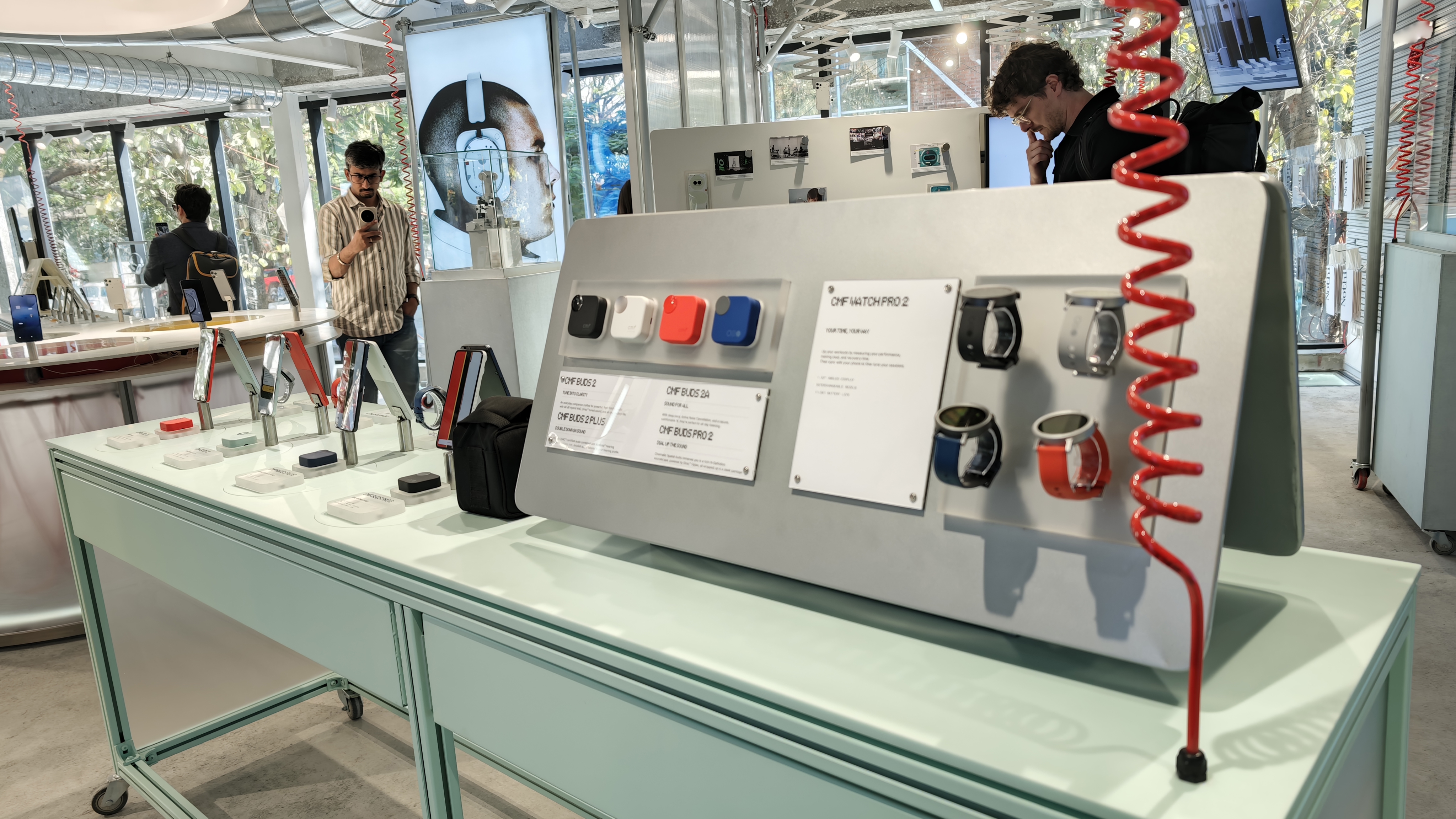 Photos of Nothing's retail store in Bengaluru, India