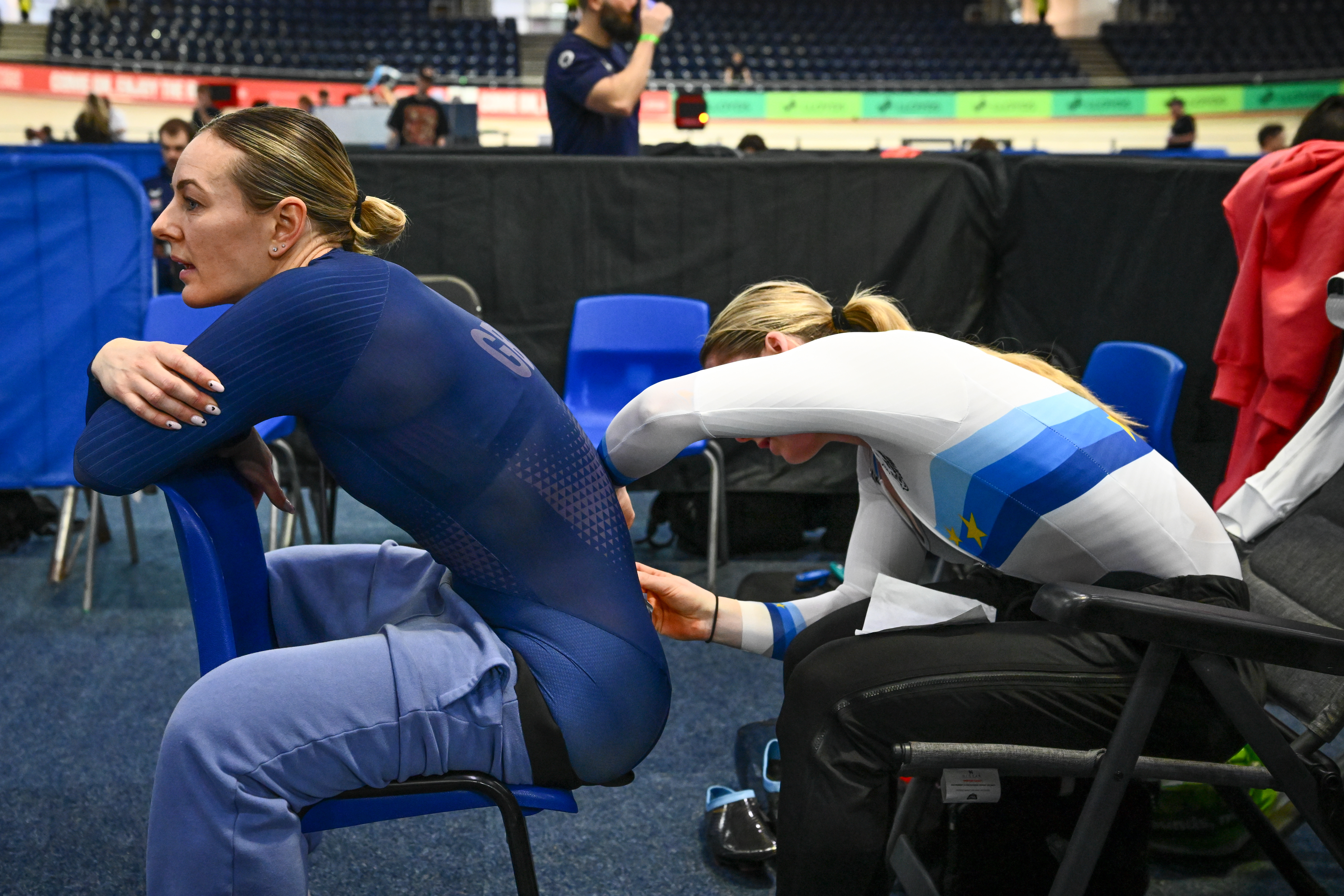 Katy Marchant at the British Track Championships 2026