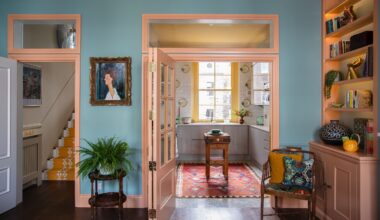 This Regency townhouse has had a colourful transformation