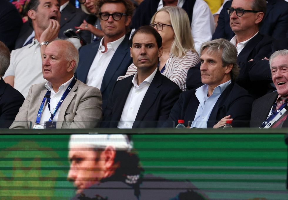 Rafael Nadal briefly weighed in on a contentious debate about tennis greatness before swiftly removing his contribution from social media