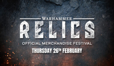 The Warhammer Relics merch festival is back next week