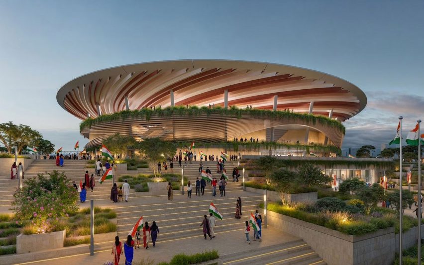 Tennis centre at the Sardar Vallabhbhai Patel Sports Enclave