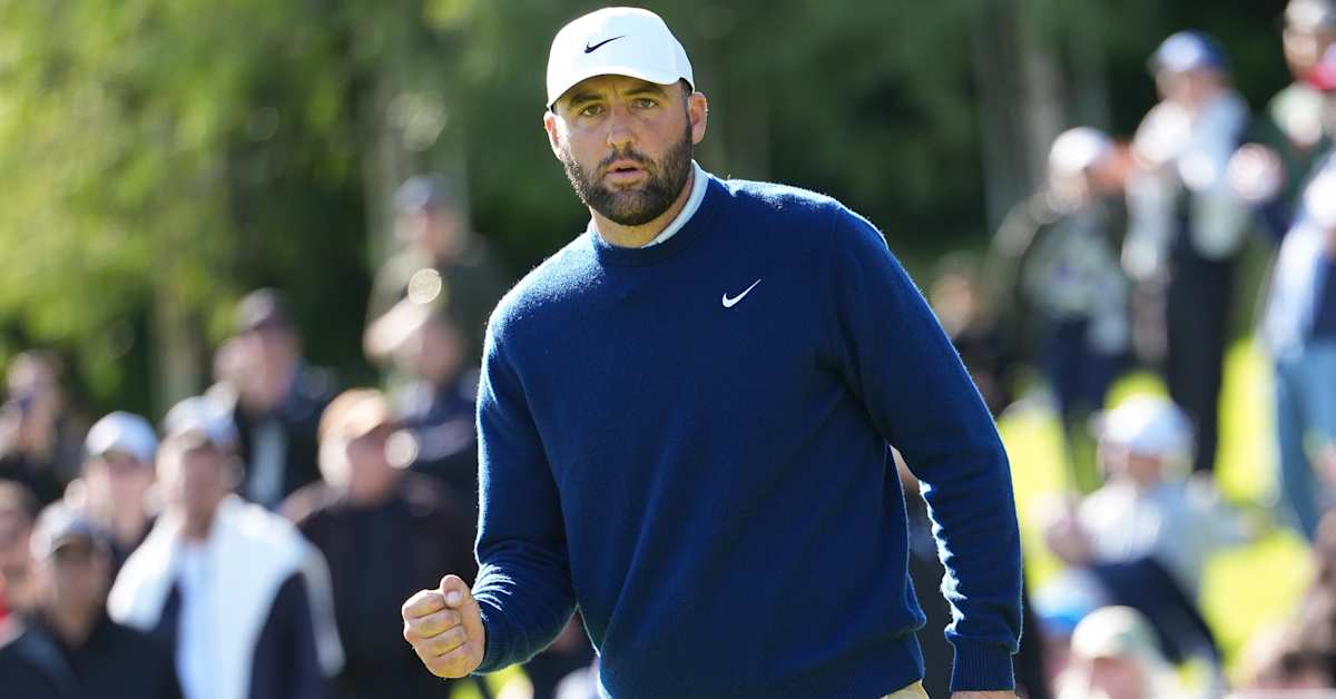 Scottie Scheffler grinds to make cut at The Genesis Invitational, avoids early exit