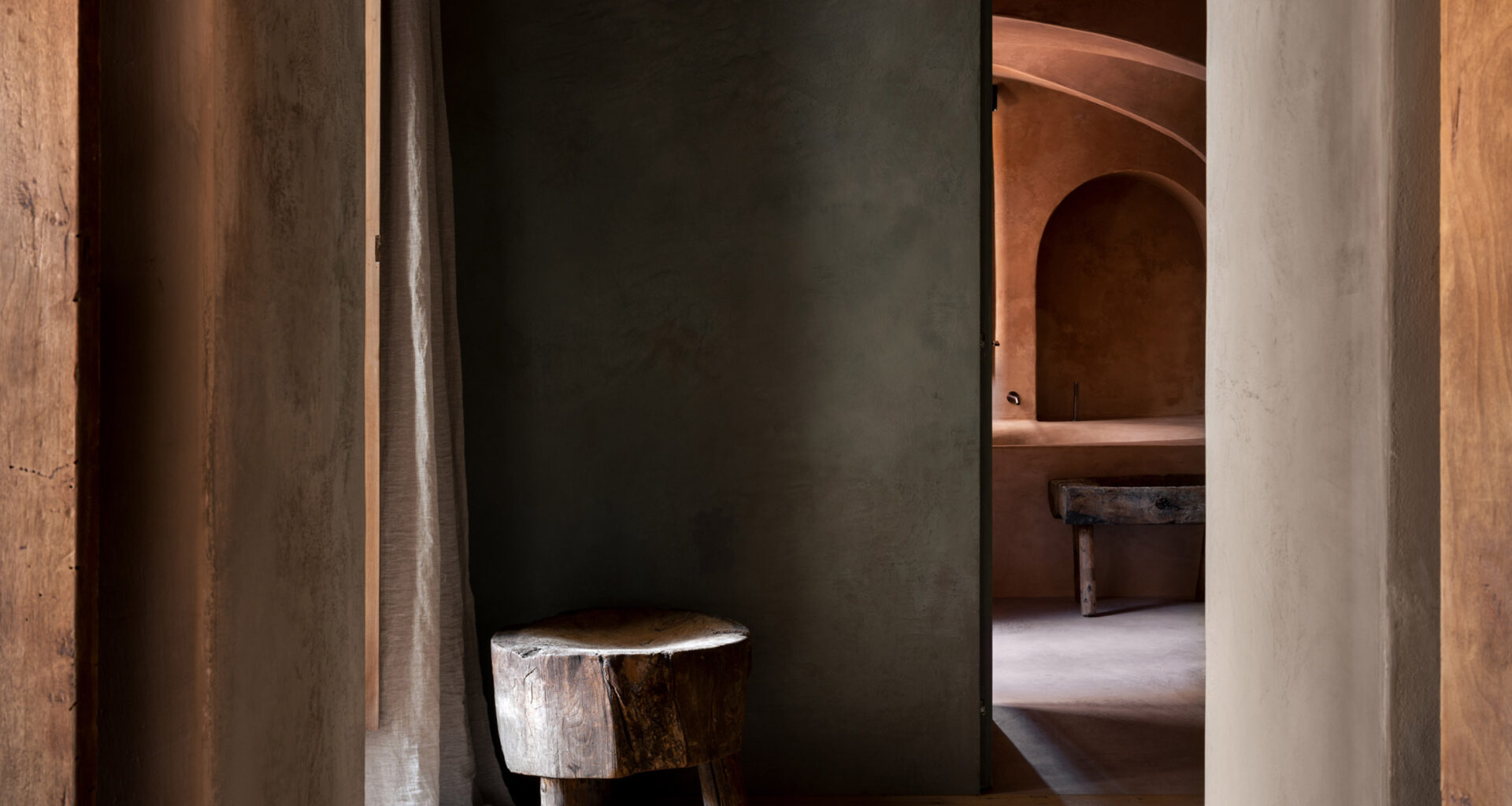 Serena Mignatti designs wabi-sabi apartment for Thom Yorke