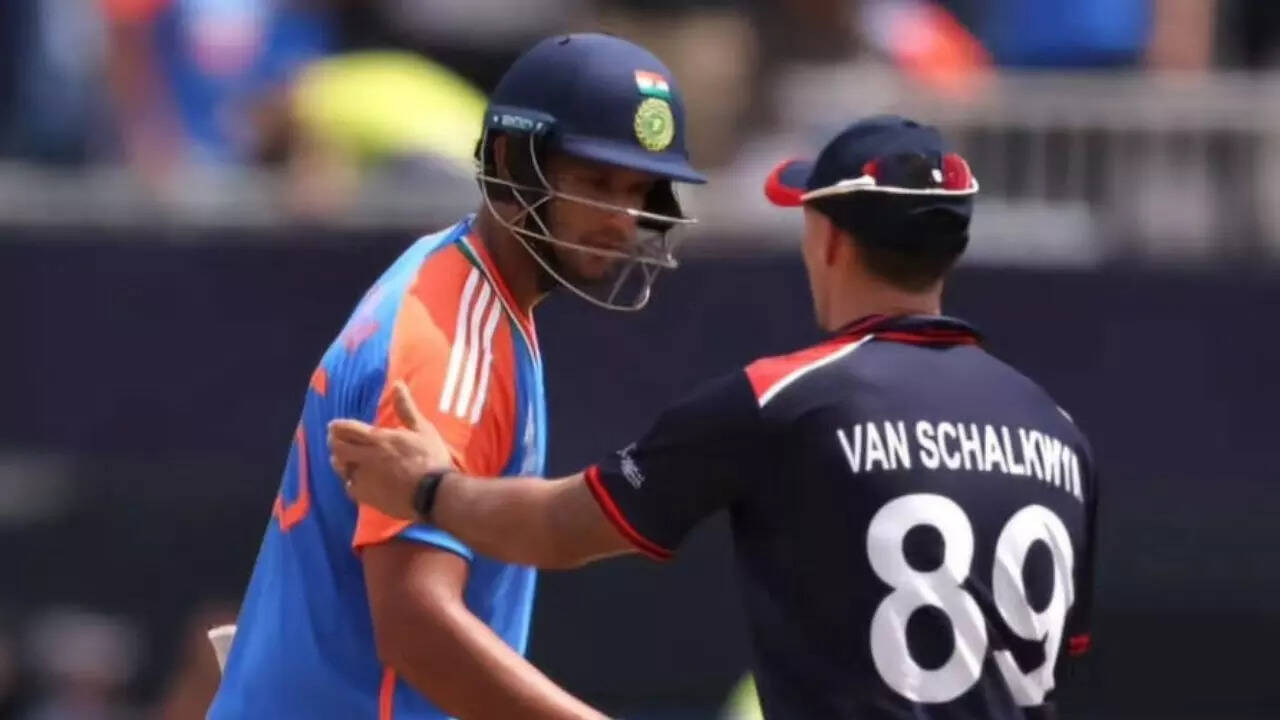 Shadley van Schalkwyk during T20 World Cup 2024 (Special Arrangements)