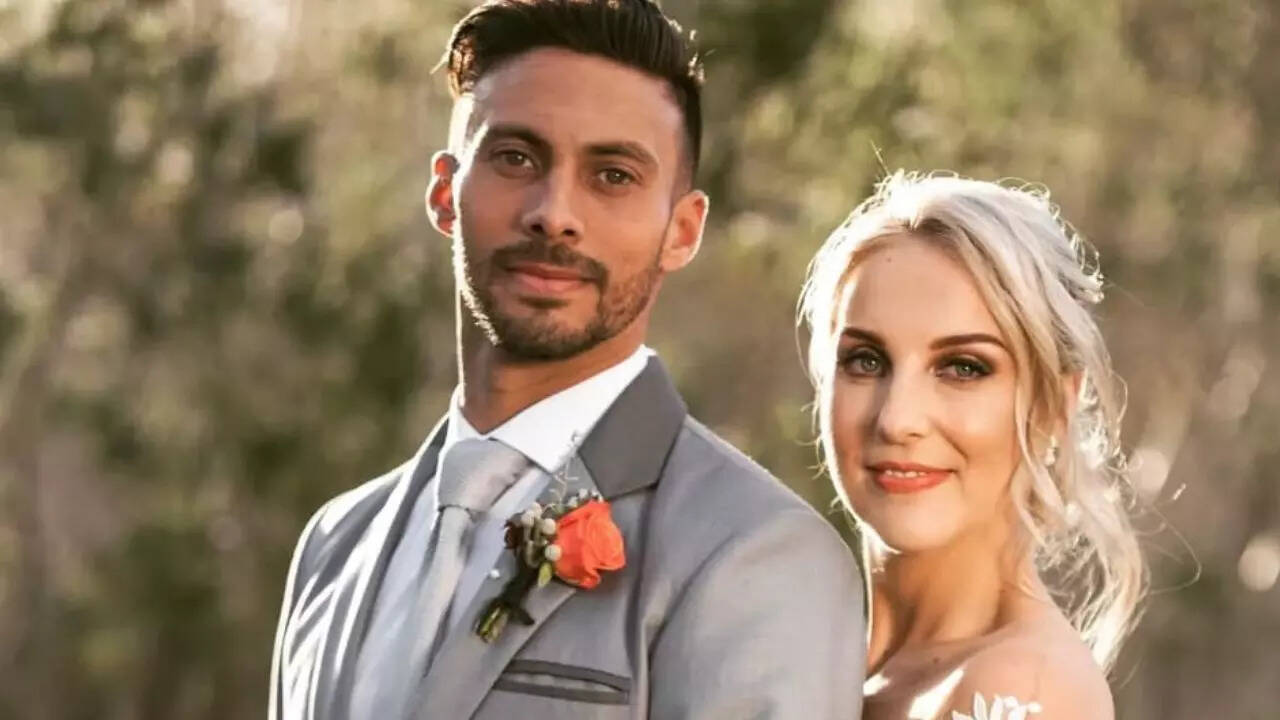 Shadley van Schalkwyk with his wife Anzél Van Schalkwyk (Special Arrangements)