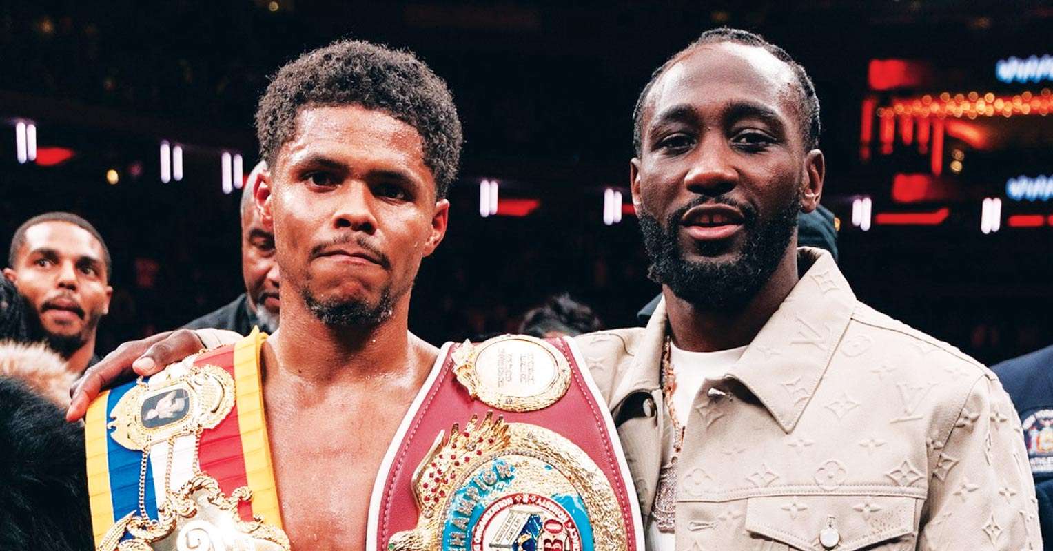 Shakur Stevenson puts one fighter above Terence Crawford in the GOAT debate