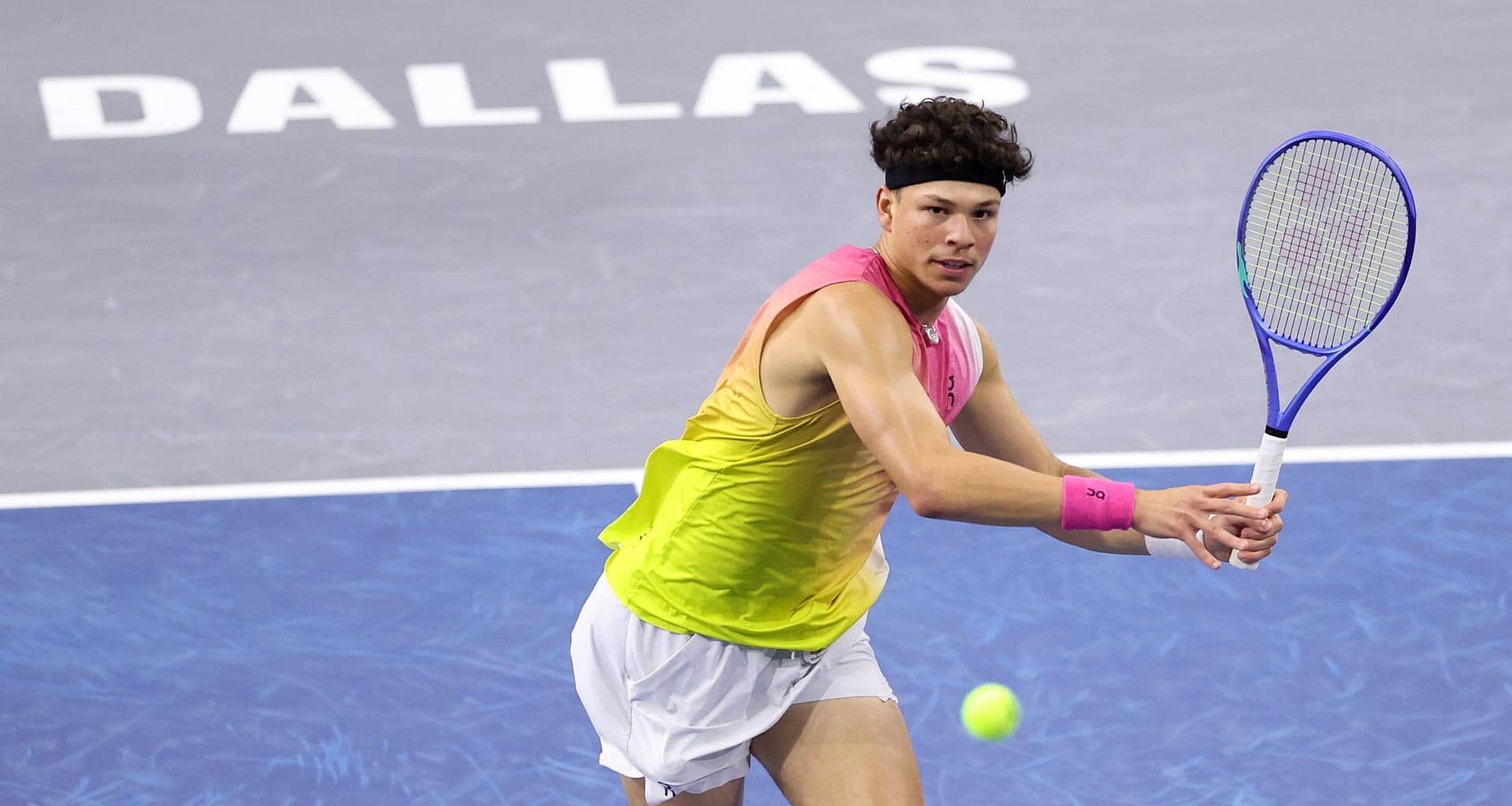 Ben Shelton is seeded second this year in Dallas.