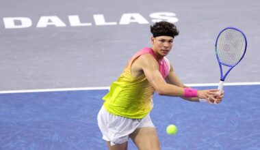 Ben Shelton is seeded second this year in Dallas.