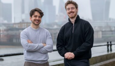 Joe Griffith (l) and Michael Stanway. Pic: TCC