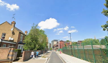 The Metropolitan Police said they were called to Victoria Road, Feltham. Pic: Google Maps