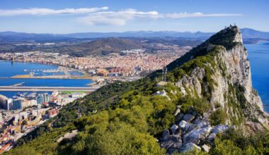 A view of the Rock of Gibraltar. Pic: Artur Bogacki/iStock