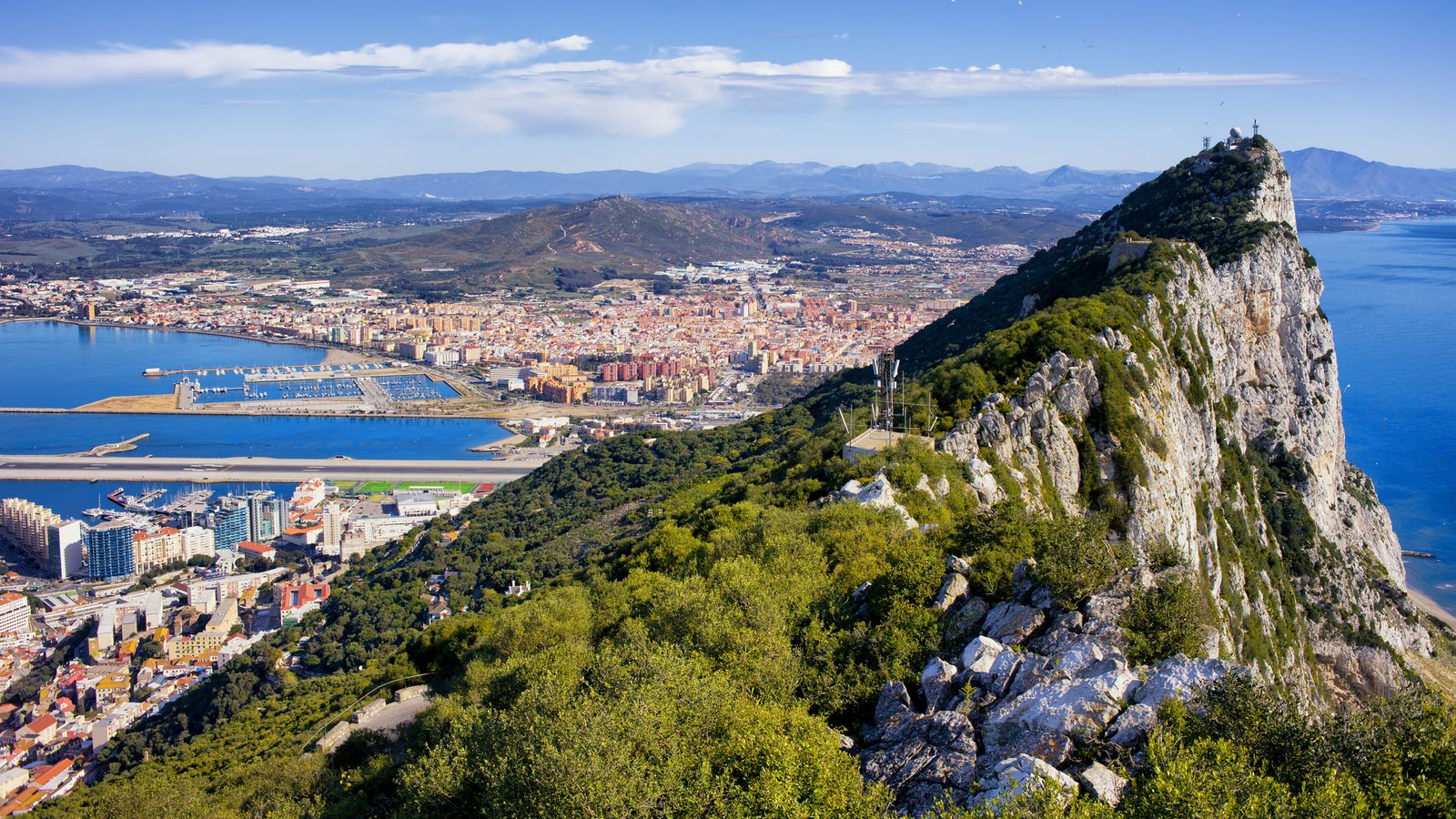 A view of the Rock of Gibraltar. Pic: Artur Bogacki/iStock