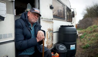 The van dwellers left with no option but to live on the kerb | UK News
