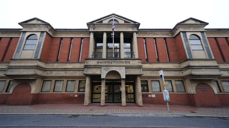 Leicester Crown Court where Ruben will be sentenced on Friday. Pic: PA