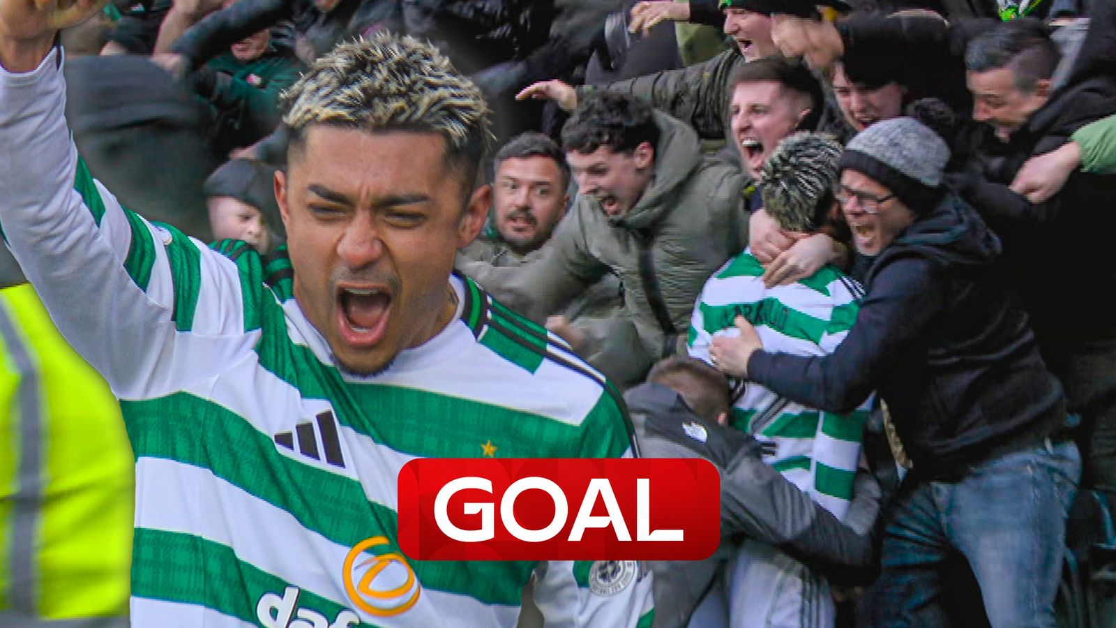 Kilmarnock 2-3 Celtic (Araujo, 90+7)