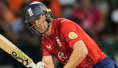 England's Jos Buttler, T20 international cricket (Associated Press)