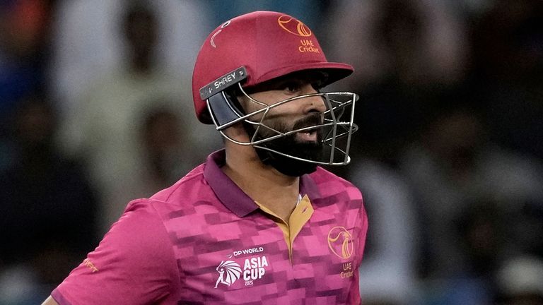 United Arab Emirates captain Muhammad Waseem (Associated Press)