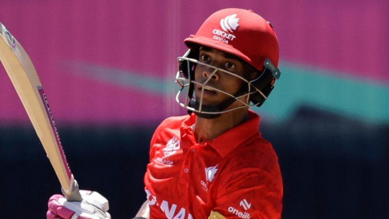 Canada's Nicholas Kirton, T20 cricket (Associated Press)