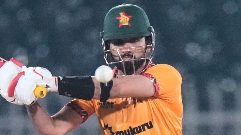 Zimbabwe's Sikandar Raza, T20 cricket (Associated Press)