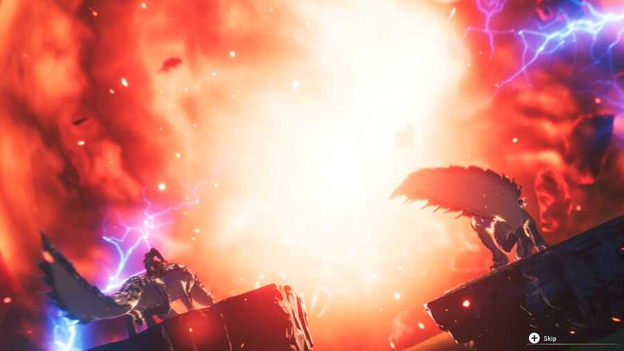 Slightly over the top move