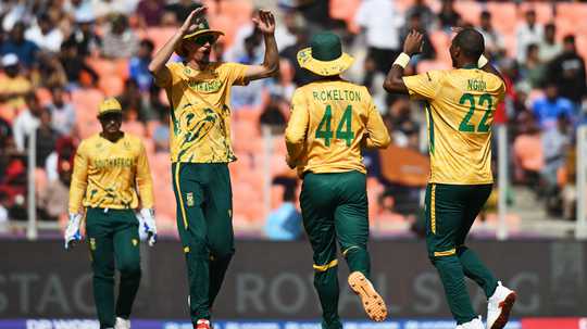 south-africas-nine-wicket-win-achieved-with-23-balls-to-spare-marked-the-west-indians-first-loss-in-the-competition
