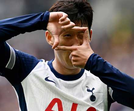 Spurs striker Heung-min Son