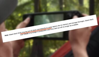 Valve blames dwindling Steam Deck supplies on RAM and storage shortages as AI-driven demand further threatens games industry