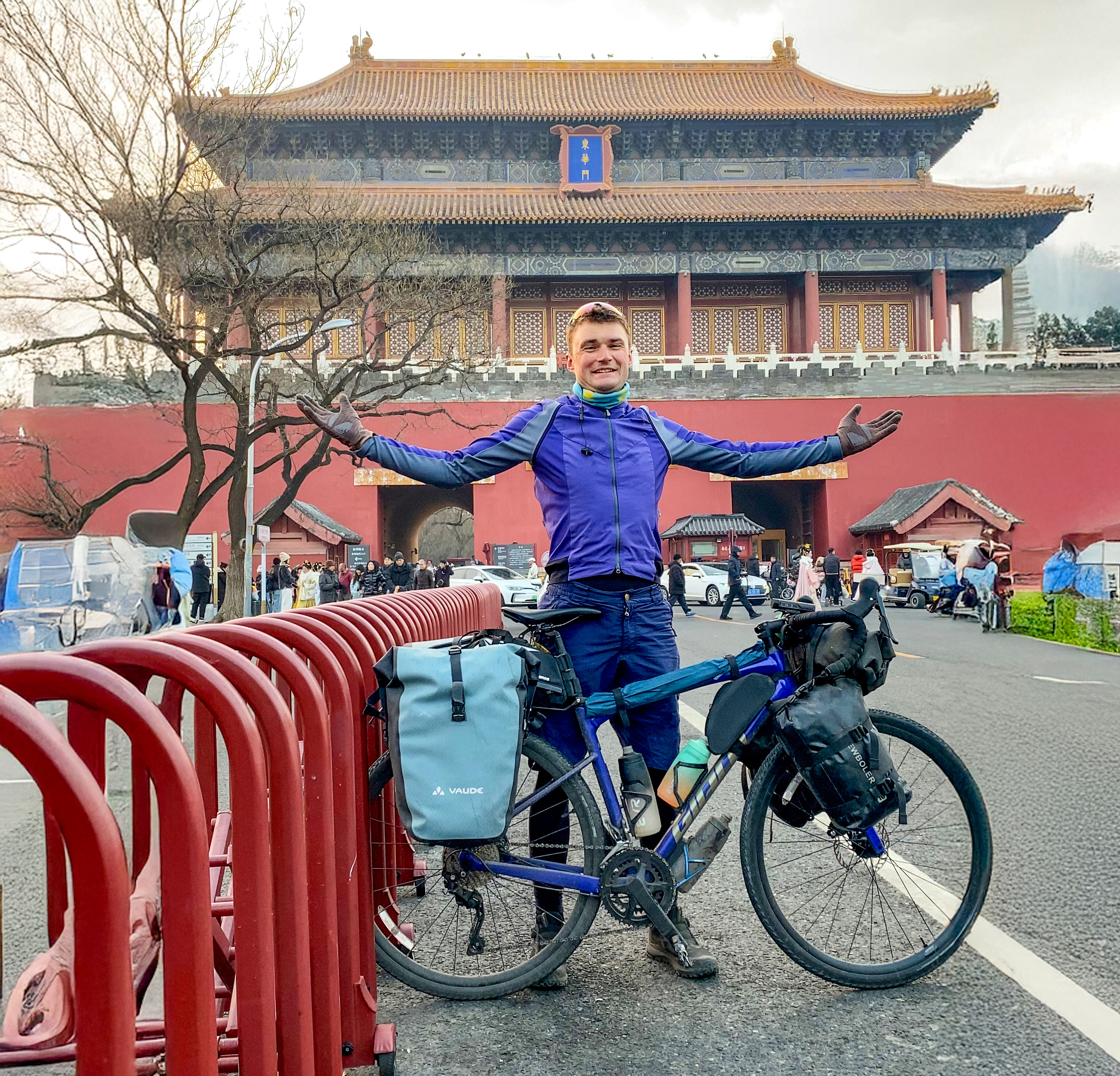 Luke Grenfell-Shaw in Tiananmen Square