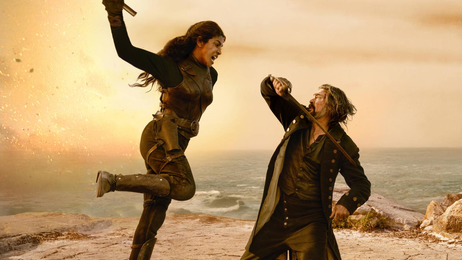 John Wick action meets Pirates Near the Caribbean