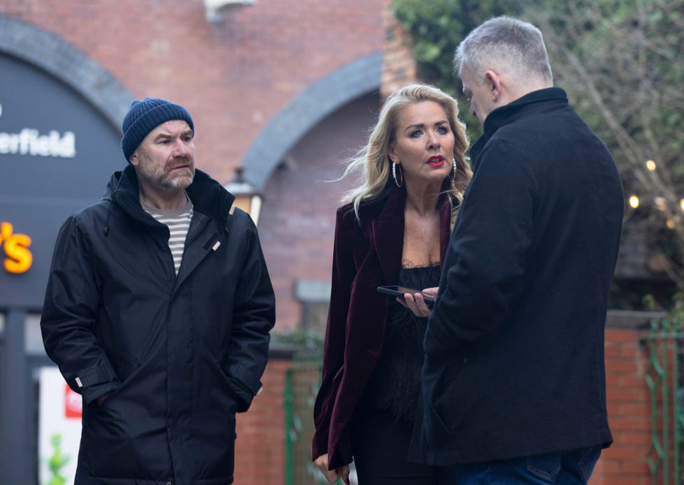 Tim Metcalfe, Cassie Plummer, Steve McDonald, Coronation Street tim metcalfe, cassie plummer, steve mcdonald, coronation street