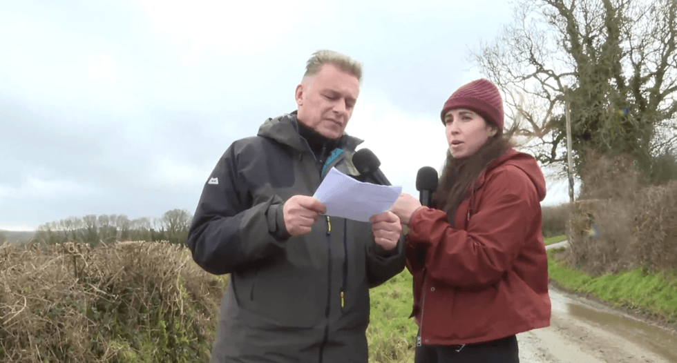 \u200bChris Packham and Megan McCubbin