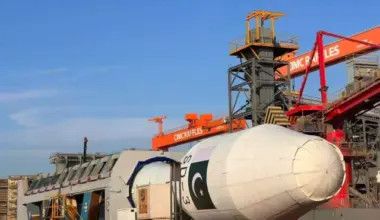 image of the rocket carrying the suparco prsc eo2 satellite source stratcom bureau on x