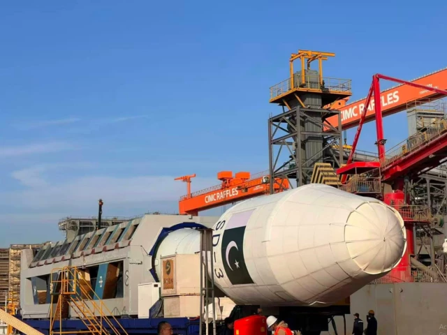 image of the rocket carrying the suparco prsc eo2 satellite source stratcom bureau on x