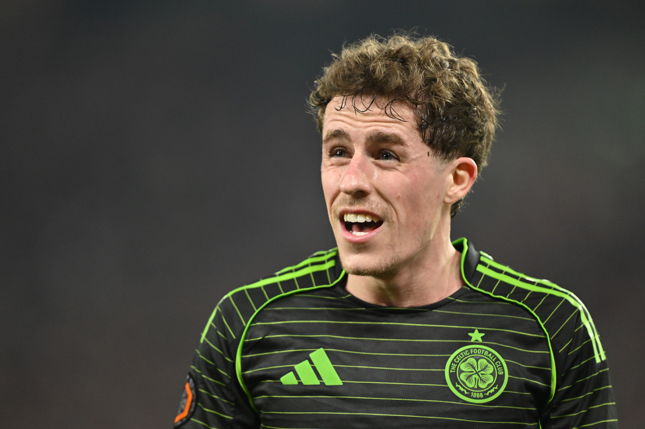 Luke McCowan of Celtic