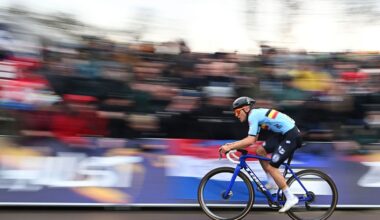 HULST, NETHERLANDS - FEBRUARY 01: Thibau Nys of Belgium competes during the 77th UCI Cyclo-Cross World Championships 2026 - Men&amp;apos;s Elite / #UCIWT / on February 01, 2026 in Hulst, Netherlands. (Photo by Luc Claessen/Getty Images)