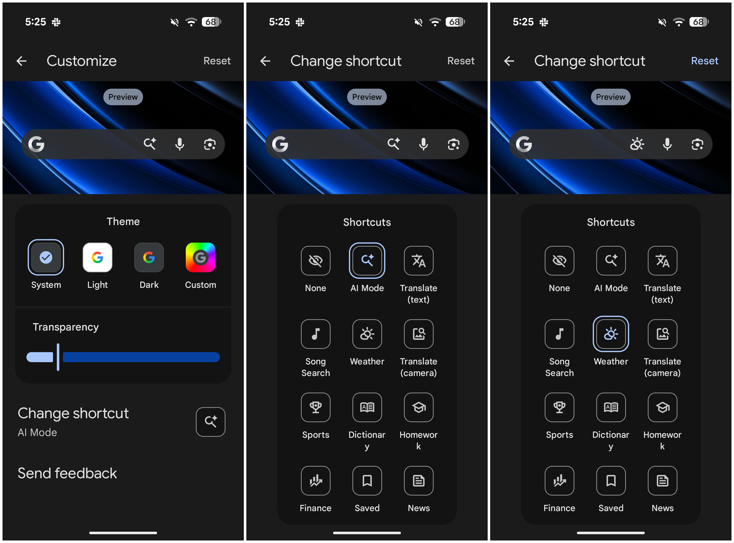 UI changes in Android 17 beta 1