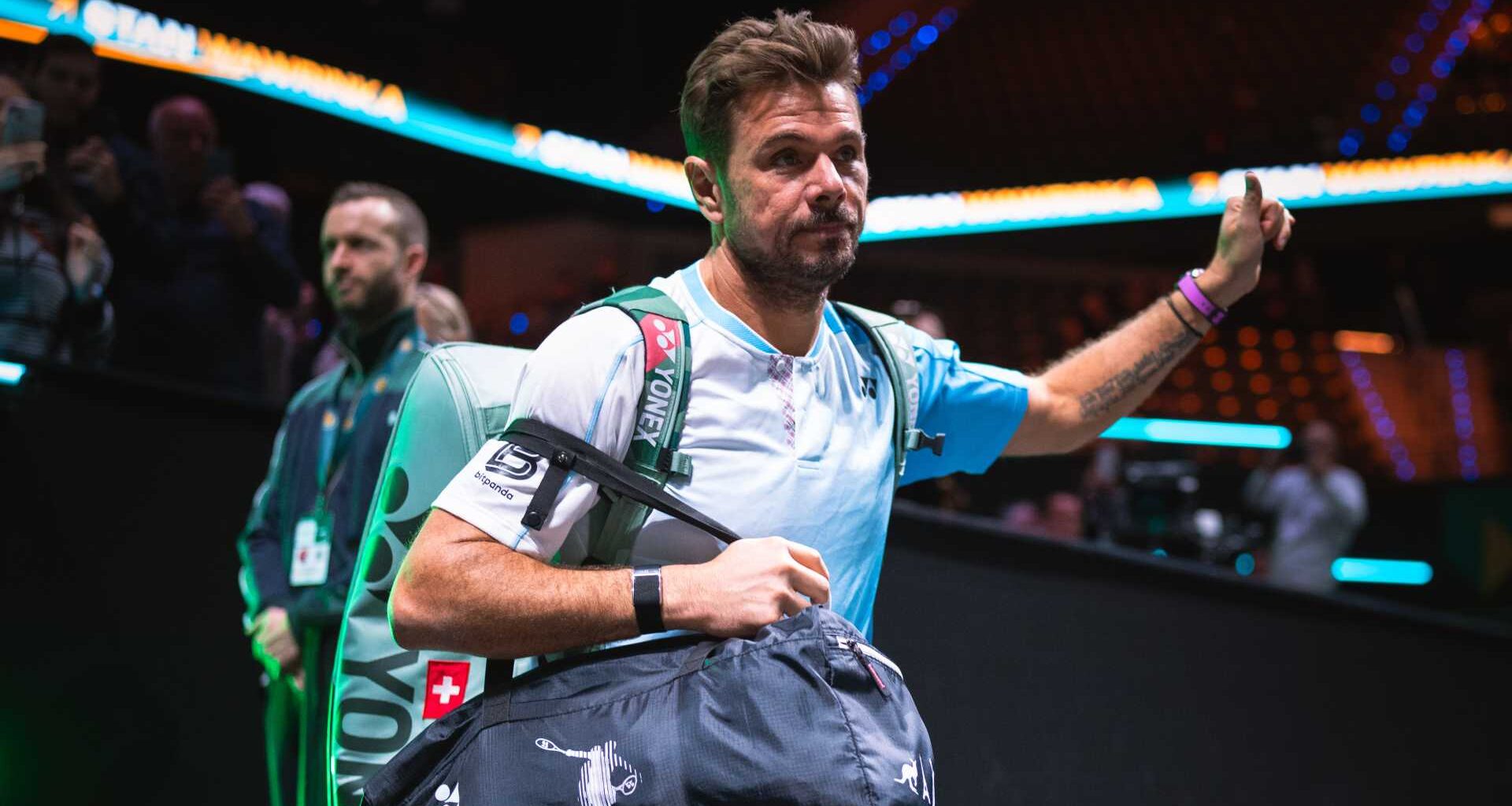 Stan Wawrinka, 40, downs Thijs Boogaard in Rotterdam in historic ATP age gap clash | ATP Tour