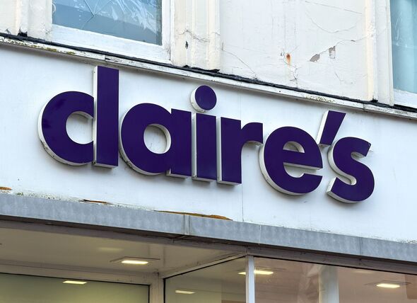 A Claire's shopfront