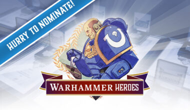 Time is running out to nominate a Warhammer Hero from your local community