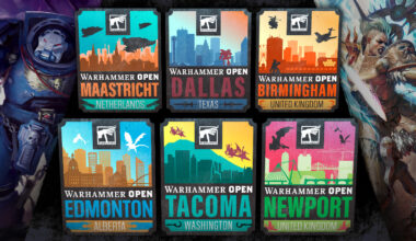 New Warhammer Open events for the summer – including the first in the UK