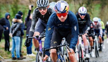 GENT, BELGIUM - FEBRUARY 28: Thomas Pidcock of Pinarello Q36.5 Pro Cycling Team of Great Britain during the match between Omloop Nieuwsblad v Men Elite at the Gent on February 28, 2026 in Gent Belgium (Photo by Pim Waslander/Soccrates/Getty Images)