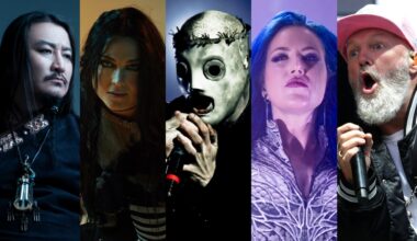 Composite image of The Hu/Evanescence/Slipknot/Alissa White-Gluz/Limp Bizkit