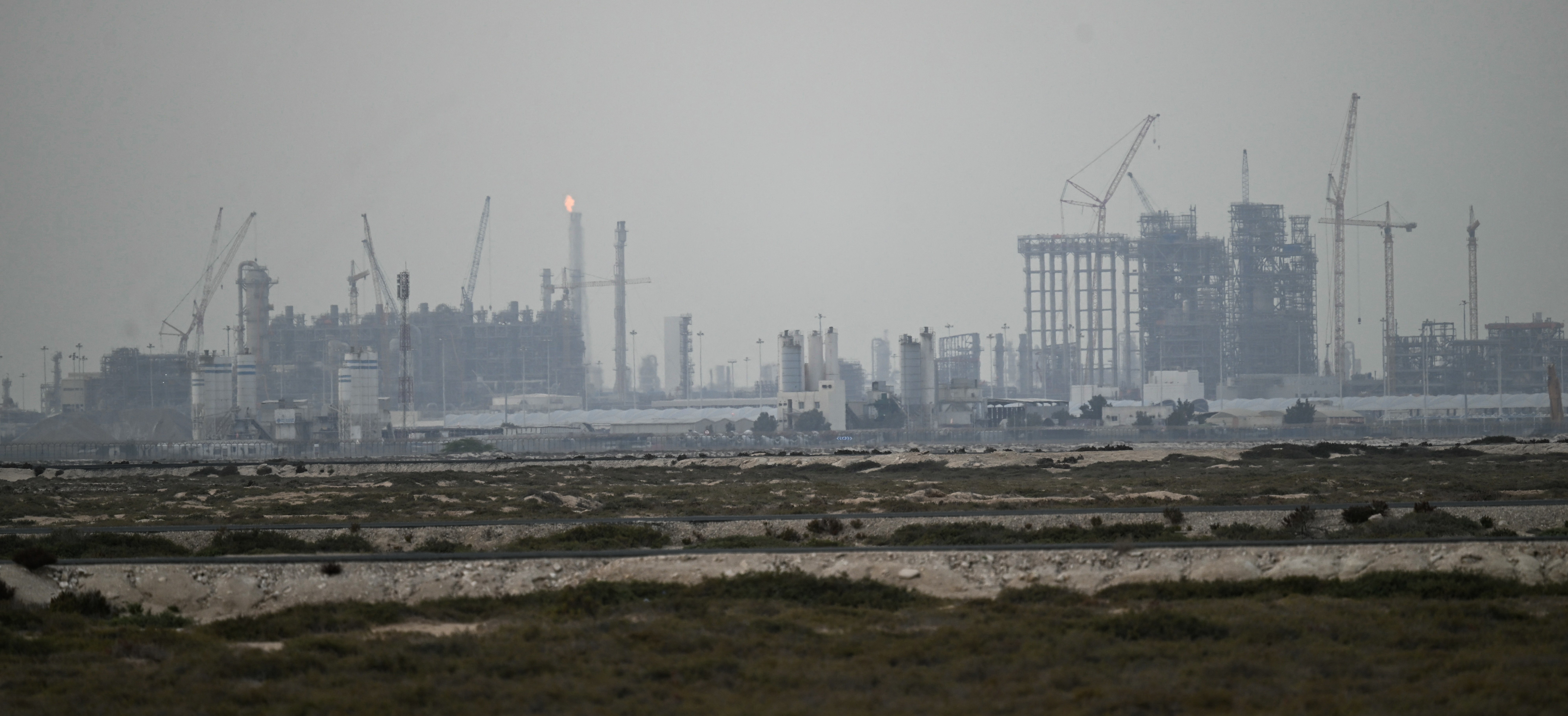 Ras Laffan Industrial City earlier this month