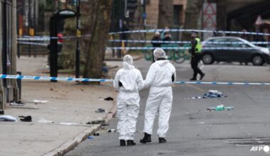 UK police question suspect after car hits pedestrians in English city