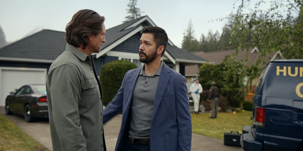 Martin Henderson, Marco Grazzini, Virgin River season 7 martin henderson, marco grazzini, virgin river season 7