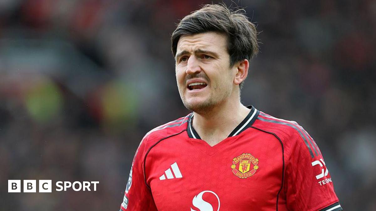 Harry Maguire during Manchester United's Premier League win over Crystal Palace in March 2026