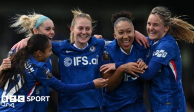 Chelsea 4-3 Aston Villa: Sjoeke Nusken scores late winner in seven-goal thriller