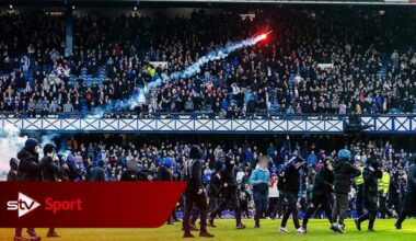 Rangers break silence on 'unacceptable' Old Firm disorder 